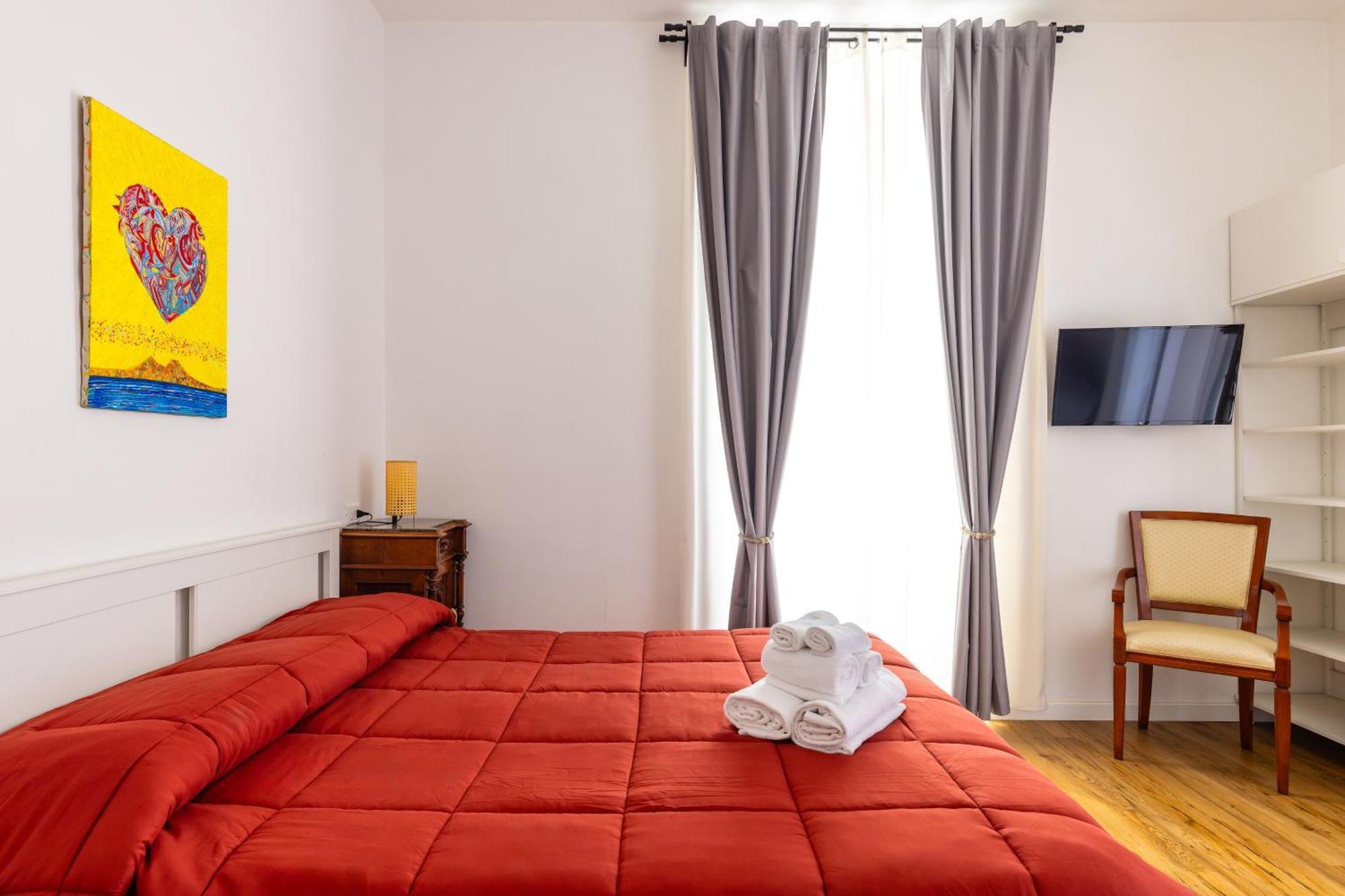 Barrio 133 - Double Bedroom In Center By Napoliapartments Bagian luar foto
