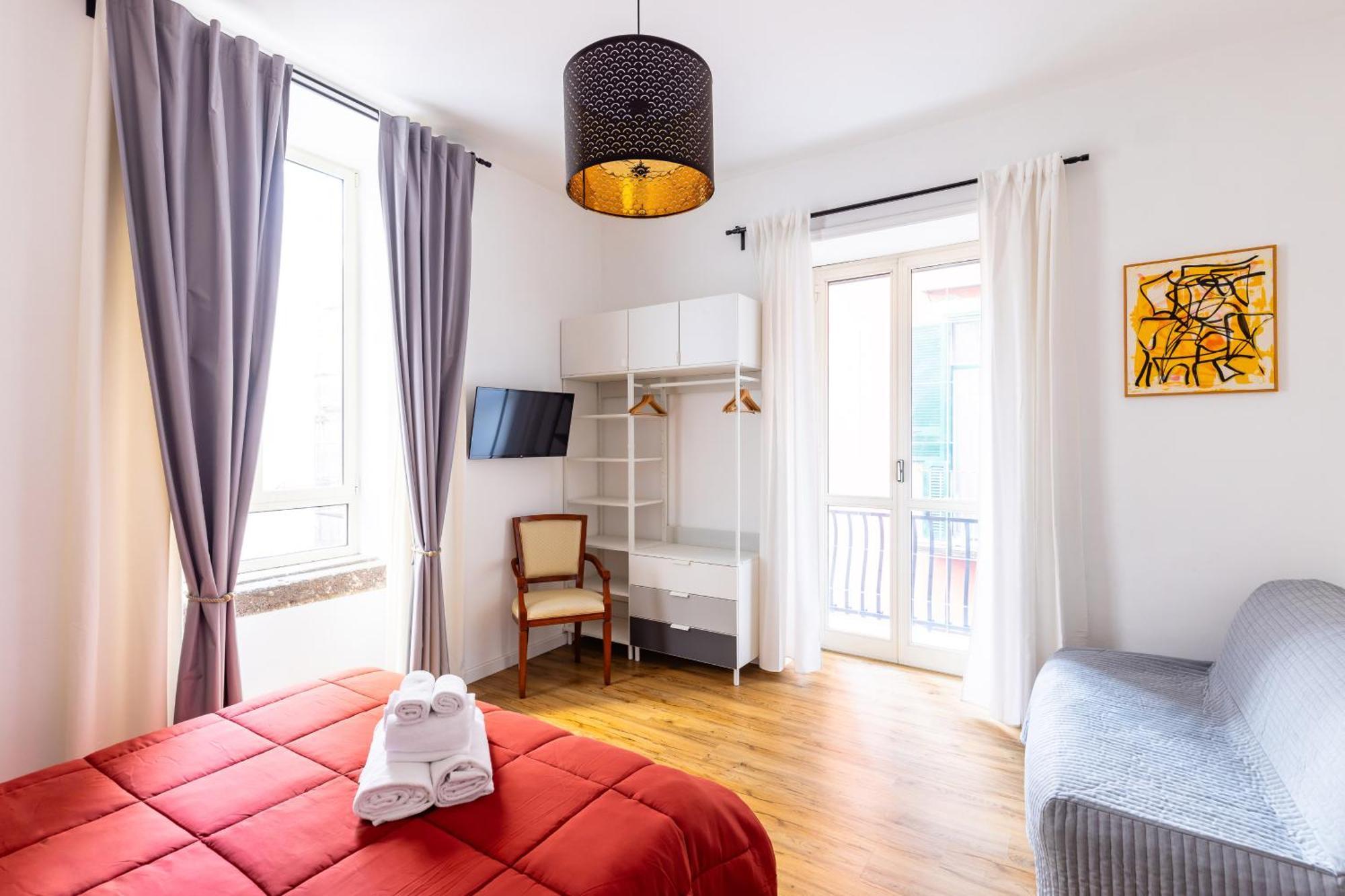 Barrio 133 - Double Bedroom In Center By Napoliapartments Bagian luar foto
